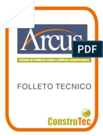 Construtec - Arcus Folleto Técnico