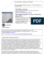 Reinvigorating Peru's Role in Antarctic Geopolitics96x.2015.1030164