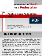 Redevelopment of Into A Pueblo Naga Pedestrian Mall