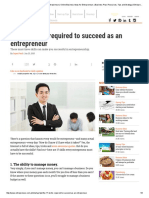 The 17 Skills Required To Succeed As An Entrepreneur - Online Business Ideas For Entrepreneurs - Business Plan, Resources, Tips and Strategy - Entrepreneur Philippines