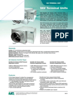 VAV Terminal Units: Materials