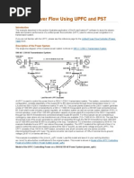 Control Power Flow Using UPFC and PST