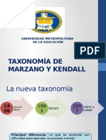 Taxonomía de Marzano y Kendall