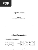 S Parameters