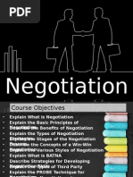 Negotiation Skills Basics