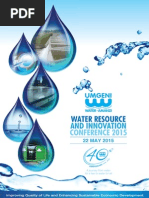 UW Water Resources and Innovation Conference 2015