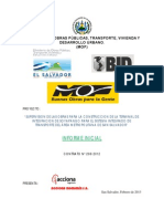 003-INFORME INICIAL TERMINAL SITRAMSS Supervision PDF