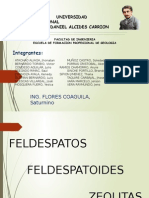 Grupo3 FELDESPATOS, FELDESPATOIDES Y ZEOLITAS