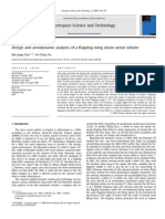 Design and Aerodynamic Analysis of A Flapping-Wing Micro Aerial Vehicle