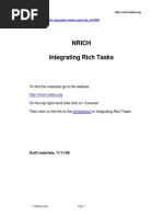 NRICH Integrating Rich Tasks