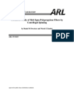 Parameter Study of Melt Spun Polypropylene Fibers by Centrifugal Spinning