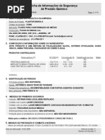 FISPQ - Plantoform 54 A em Português