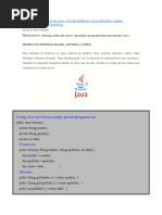 Ejemplo de Herencia en Java