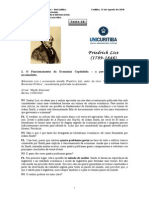 List Friedrich Entrevista Maio de 1841