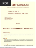 Multistage Differential Amplifiers