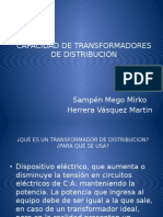 Capacidad de Transformadores de Distribución