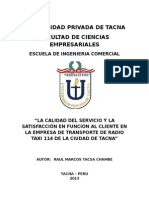 Proyecto Tesis Calidad Servicio