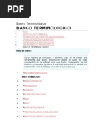 Banco Terminológico