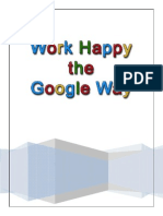 Work Happy The Google Way Ebook