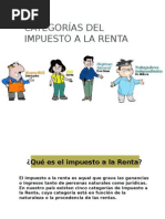 Categorías Del Impuesto A La Renta