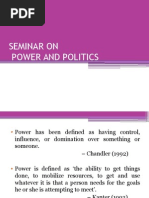 Power and Politics