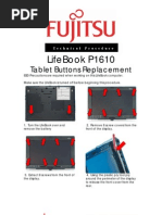 Fujitsu P1610 Tablet Buttons