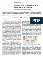 Patient Monitoring Using Bluetooth and Wireless LAN: A Review