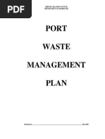 Port Waste Management Plan