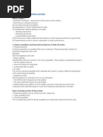 Chapter 1 Physical Quantities and Units