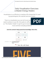 5 Essential Daily Visualization Exercises