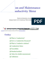 Calibration and Maintenance of Conductivity Meter