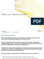 Radio Link Timeout in AMR