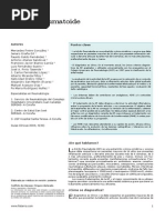 Criterios para Diagnostico de Artritis Reumatoide