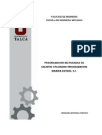 Programacion de Paradas de Equipos Utilizando Programacion