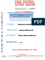 Informe de Cationes Del Grupo 1