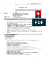 Curriculum Vitae Rendra Maha Putra JF (Mechanical Engineering) PDF