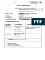 Modelo de Sesión de Clase Persona Familia y Relaciones Humanas