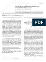 Simulation of Brushless DC Motor For Performance Analysis Using MATLAB SIMULINK Environment