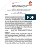 A New Sensitivity and Reliability Analysis Framework For Structural and Geotechnical Systems