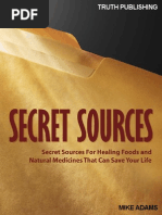 Secret Sources of Natural Medicine