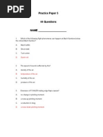 Principles of Flight Practice Exam 