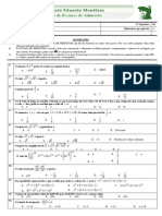 Exame de Admissão UEM Matematica 2011