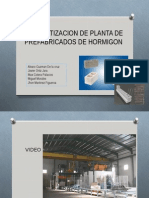 Automatizacion de Fabricación de Prefabricados de Hormigon