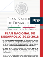 Plan Nacional de Desarrollo 2013-2018