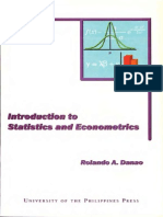 Introduction To Statistics and Economies