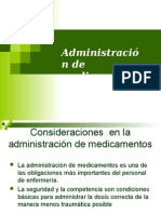 Administracion de Medicamentos