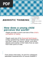 Animistic Thinking