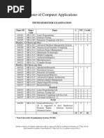 Ip University Mca 5th Sem Syllabus