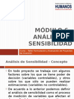 Análisis de Sensibilidad