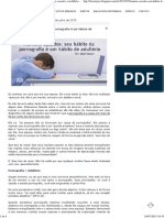 Bereianos - Apologética Cristã Reformada - Homens Casados - Seu Hábito Da Pornografia É Um Hábito de Adultério PDF